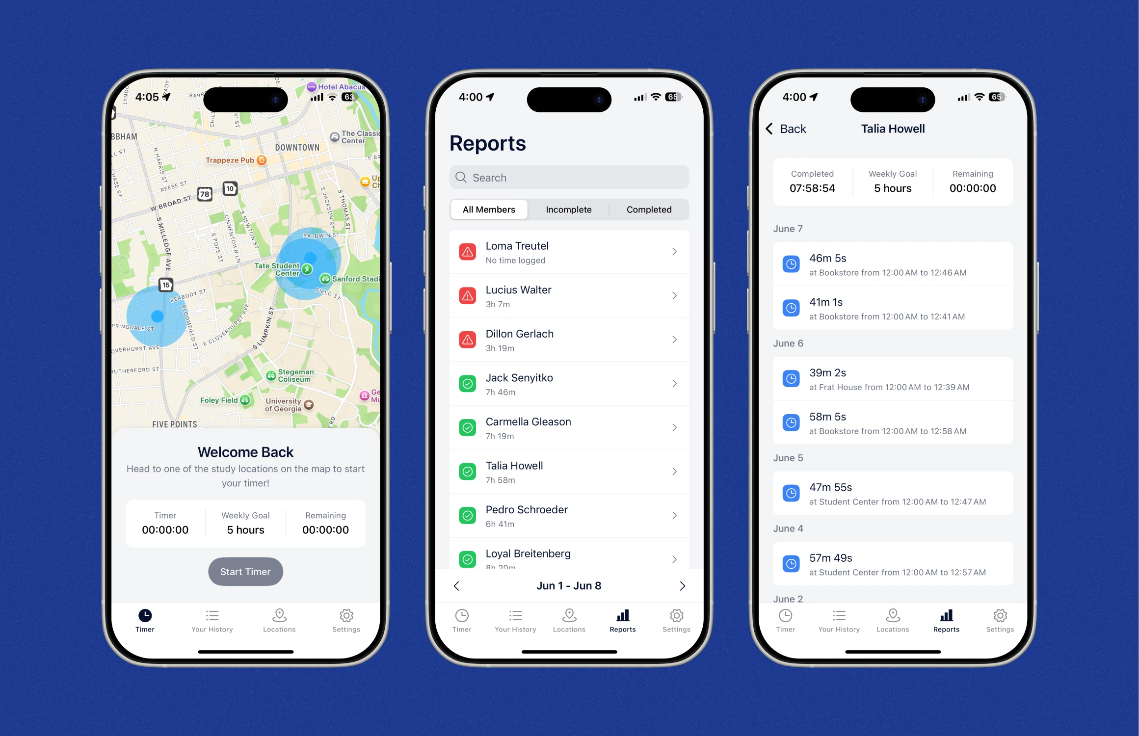 Fig 1. CampusStudy Mobile App